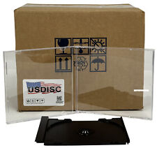 USDISC CD Jewel Cases Standard 10.4mm Unassembled, Single 1 Disc (Black) Lot picture