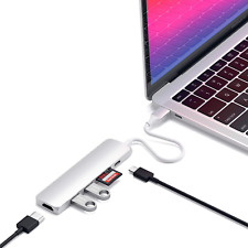 USB C Hub Slim Multiport Adapter V2 with 60W USB C PD, 4K HDMI (60Hz), Micro/Sd  picture