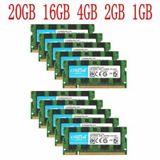 20GB 16GB 8GB 4GB 2GB 1G DDR2-800Mhz PC2-6400S Laptop Memory ram For Crucial LOT picture