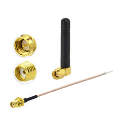 868MHz 900MHz 915MHz RFID ZigBee Omni Antenna SMA Male & SMA Female Cable RG178 picture
