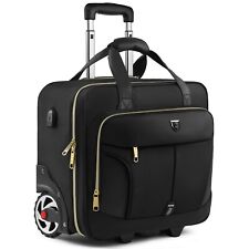 Rolling Laptop Bag,Rolling Briefcase for Men & Women,Laptop Briefcase on Whee... picture
