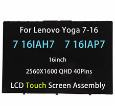 16in QHD B160QAN02.W NE160QDM-N63 for Lenovo Yoga 7 16 LCD Touch Screen W/ Bezel picture