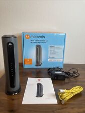 Motorola MG7550 16x4 High Speed ​​Cable Modem - Black (Tested) picture