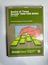 1983 BASIC Language For Sinclair ZX80 ZX81  Timex Sinclair 1000 1500 picture