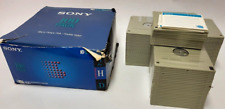1998 Sony MFD 2 HD Double Sided Micro Floppy Disks Open Box 85 Unused Disks picture