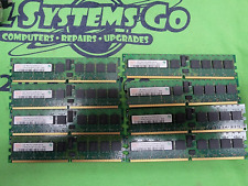 LOT OF EIGHT (8) 1GB 1Rx4 PC2-5300P-555-12-H3 Total 8GB - PULLED FROM SERVER picture