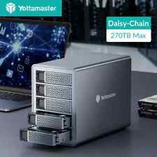 Yottamaster 5 Bay Hard Drive Enclosure Daisy Chain Type-C HDD Enclosure 10 Gbps picture