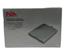 NexxTech External Portable USB Floppy Disk Drive for Mac & PC 1.44MB 3.5