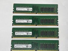 Micron 64GB Kit( 4X 16GB) DDR4 PC4-2133P Desktop memory -MTA16ATF2G64AZ-2G1B1 picture