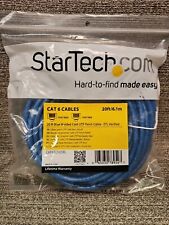 StarTech 20' Cat 6 Molded RJ-45 Male/Male Patch Cables Blue C6PATCH20BL picture