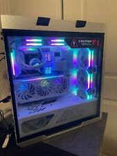 All White Rog Strix Custom Gaming PC picture