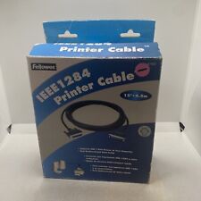Fellowes Bi-directional 15ft Parallel Printer Cable DBM-25 to C36 IEEE 1284 picture