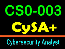 CompTIA Cybersecurity Analyst (CySA+) CS0-003 Exam Prep Practice Tests and Answe picture