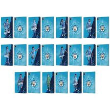 MANCHESTER CITY MAN CITY FC 2021/22 FIRST TEAM LEATHER BOOK CASE FOR APPLE iPAD picture