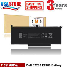 F3YGT Battery For Dell Latitude 12 13 14 E7280 E7480 7480 7490 7380 7390 DM3WC picture