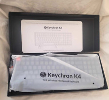 Keychron K4 V2 Wireless Mechanical Keyboard K4G3 White Backlight Brown Switch picture