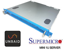 Supermicro, 1U Server Intel, Unraid Server  2x 8CORE E5-2650V2 2.6GHz 32GB RAM  picture