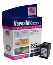 Versaink-nano Hp 65 Ms Micr Black Ink Cartridge For Check Printing  Lot Of 2 picture