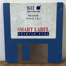 Vtg 1992 Seiko Instruments Smart Label Printer Plus Macintosh Mac 2.0.3 Software picture