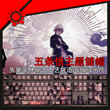 Jujutsu Kaisen Gojo Satoru 108 PBT Anime Keycap Set for Mechanical Keyboard picture