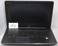 Lot of 4 HP Zbook 17 G3 Laptops, i7-6700HQ, 16GB RAM, No HDD, No OS, Grade C, C4 picture