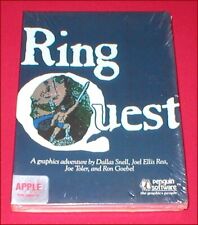 Ring Quest for the Apple II IIe IIc IIgs Computer NEW SEALED picture