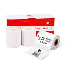 White Square Sticker Label Self-Adhesive Tag Paper for Phomemo M110/M200 Printer picture