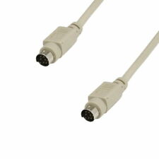 25 feet MDIN8 Serial Printer Data Cable Mini DIN 8Pin Male to Male 28AWG for Mac picture