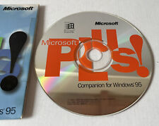 1995 Vintage Microsoft Plus Companion for Windows 95 With CD Key picture