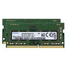 Samsung 2x8GB PC4-25600 DDR4 3200 MHz SODIMM Laptop Memory RAM M471A1K43EB1-CWE picture