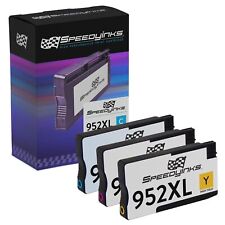 SPEEDYINKS 3PK Replacement for HP 952XL Ink Cartridges Cyan Magenta Yellow picture