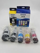 EPSON T512 EcoTank Ultra-high Capacity Bottle Ink - Color Combo - EXPIRED LOT picture