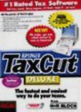 TaxCut 1999 Deluxe Multimedia Edition PC CD amend audit past tax returns finance picture