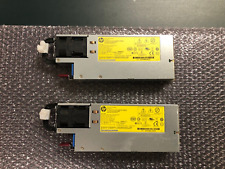 Lot of 2 HP HSTNS-PL33 Platinum Plus 1500W Power Supply 684529-001 and more picture