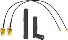 Eightwood Dual Band Small Wifi Antenna 2.4Ghz 5Ghz RP-SMA Male Antenna with MHF4 picture