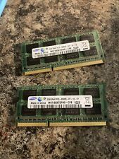 2x 2gb (4gb Total) Pc3-8500 Laptop Ram Memory Kit Ddr3 Quality Samsung  picture