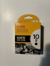 Kodak 10 B Black Ink Cartridge New Factory Sealed Genuine OEM Ink 2011 picture
