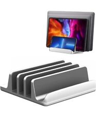 3-in-1 Design Vertical Laptop Stand Holder, Aluminum Laptop Stand for Desk wi... picture