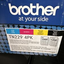 Brother TN229 4PK Standard Yield BK, C, Y, M - Toner Cartridge- Multipack picture