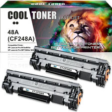 2x Compatible Black CF248A 48A Toner Cartridge Set For HP LaserJet Pro M15W M15A picture