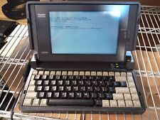 VINTAGE TANDY 1800 HD LAPTOP WITH TANDY AC ADAPTER picture