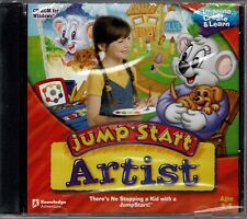 JumpStart Artist Pc New XP Arts Crafts Famous Art Cultural Animated Movies Songs picture