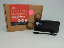 SIIG Triple Display USB-C MST Video Travel Docking with 100W PD JUDK0D11S1 picture