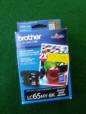GENUINE Brother ( LC65HYBK ) High-Yield BLACK Ink Cartridge w/SELLER GUARANTEE picture