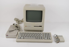 Apple Macintosh Plus Computer w/ Mouse, Keyboard, Hard Drive WORKS BUT READ picture
