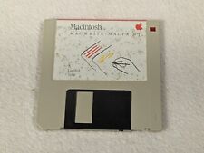 Vtg 1984 Apple Macintosh • MacWrite and MacPaint • A Guided Tour • 400K Disk picture