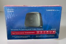 Cisco Linksys Dual-Band Wireless N Gaming Video Adapter WET610N NEW Sealed picture