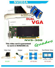 Windows 10 Dual VGA Video Card. DELL Dimension:2010 4700 E520-21 ASUS Pro Series picture