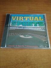 VIRTUAL SPORTS CD PC GAME NEW SEALED 1996 SOCCER GOLF NEED FOR SPEED 3D GAMES picture