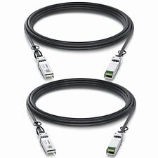 2 Pack 10G SFP DAC Cable 10G SFP+ Twinax Cable For Cisco SFP-H10GB-CU2M and More picture